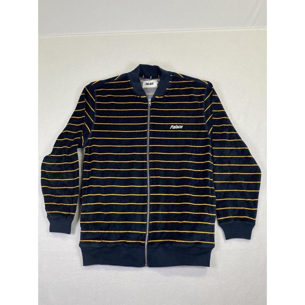 Palace Skateboards Velour Bomber Sweater Size M